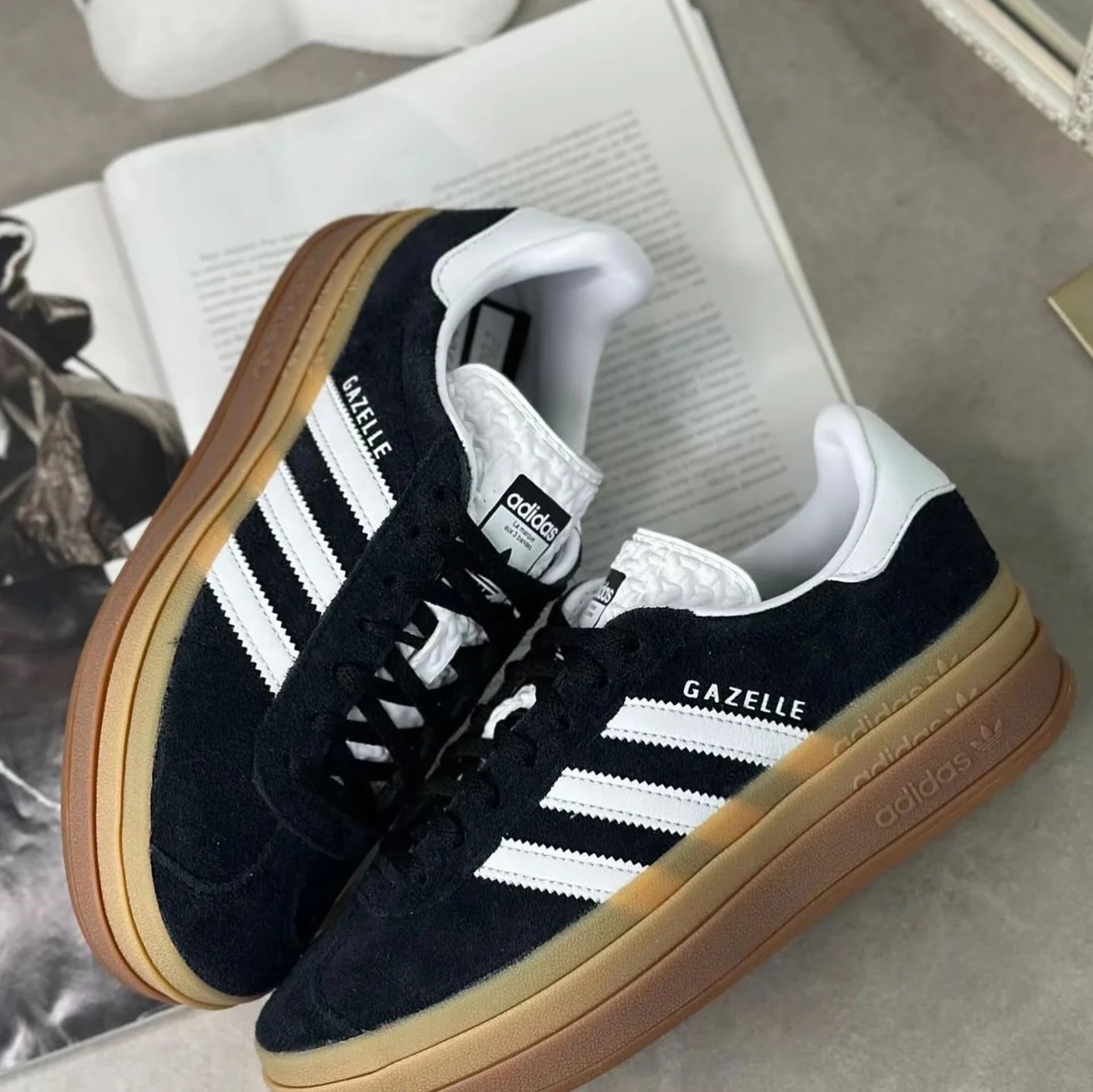 Adidas Gazelle Bold｜黑色 (IE0876)