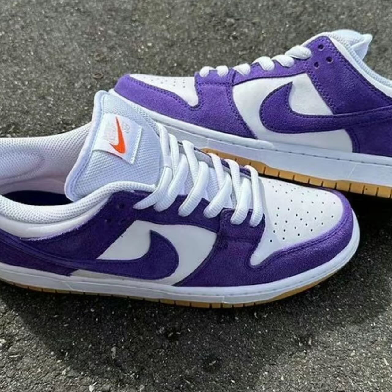 Nike SB Dunk Low Pro ISO Orange Label Court Purple (DV5464-500)