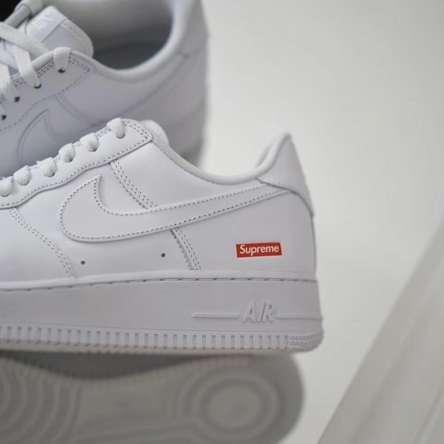 Supreme•Nike Air Force 1 Low box logo (CU9225-100)