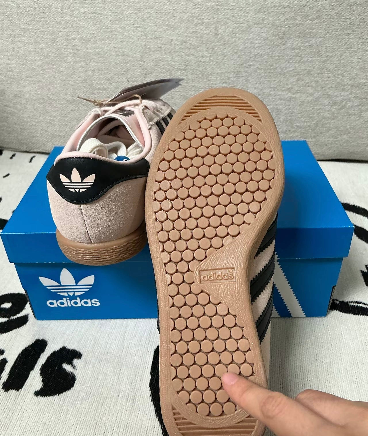 Adidas Originals Stadt 淺粉 (JR6347)