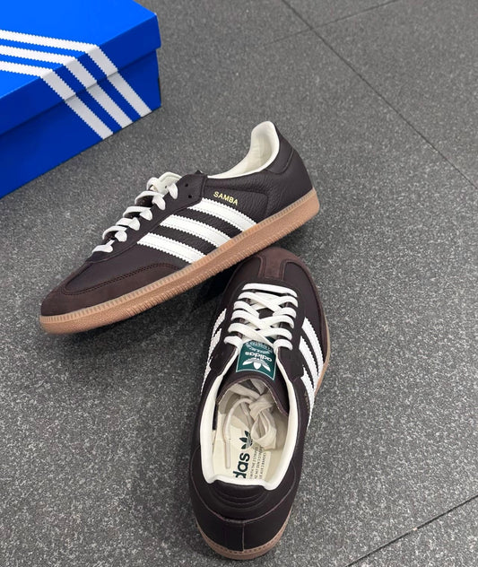 Adidas Originals Samba OG 深棕 (JR0891)