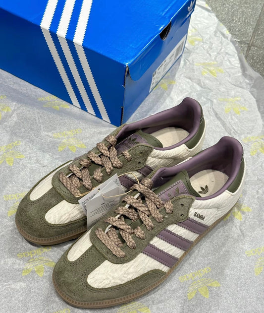 Adidas Samba OG Mineral Green Purple 綠紫色 (JP5675)