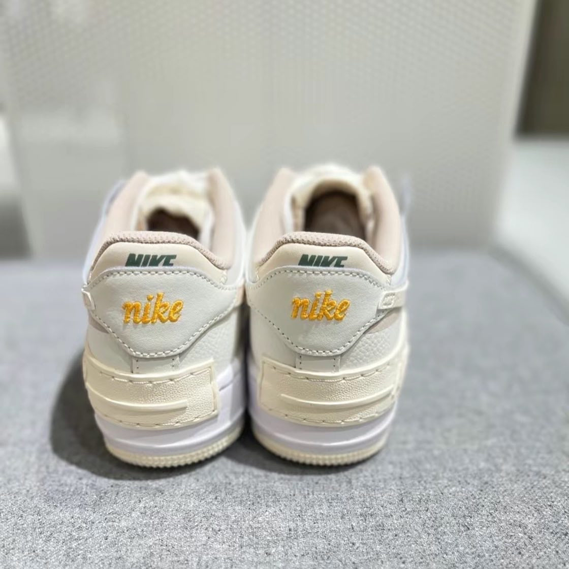 NIKE AIR FORCE 1 奶油白棕 (FQ6871-111)