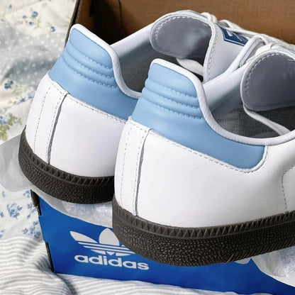 Adidas Originals Samba OG White Blue (ID2055)