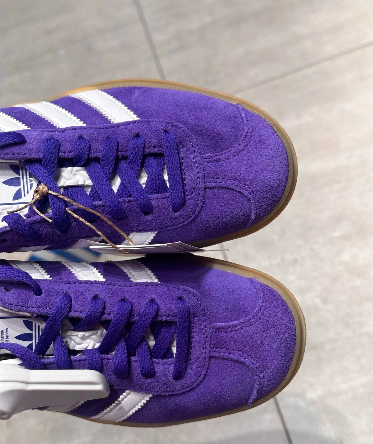 [紫色系秒殺] Adidas Originals Gazelle Bold 紫白 (IE0419)