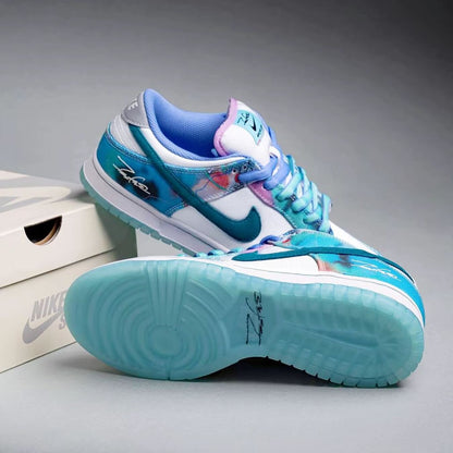 Futura x Nike SB Dunk Low Bleached Aqua (HF6061-400)