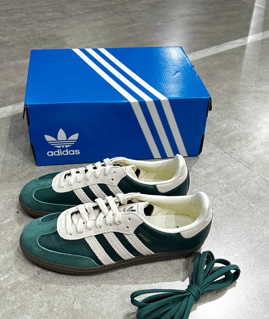 Adidas Originals Samba Collegiate Green Cream White (JI3215)