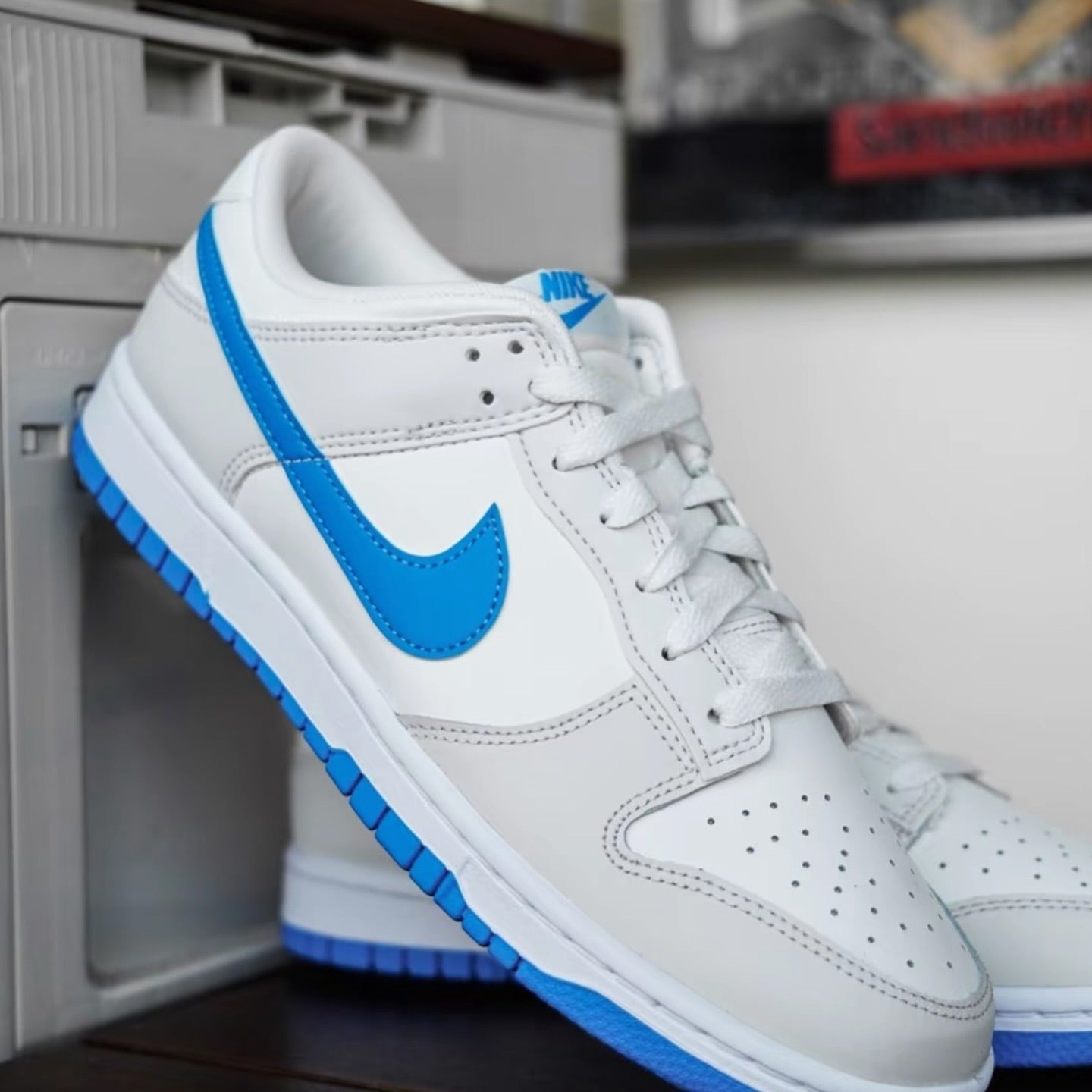 NIKE DUNK LOW RETRO PHOTO BLUE (DV0831-108)