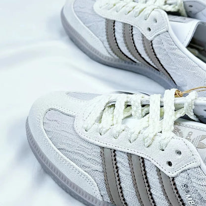 ADIDAS ORIGINALS SAMBA 奶油灰 (JP5674)