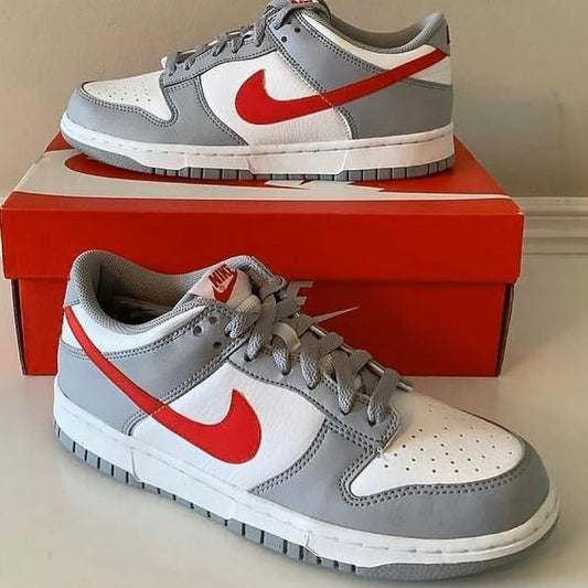 Nike Dunk Low “Grey Red” (DV7149-001)