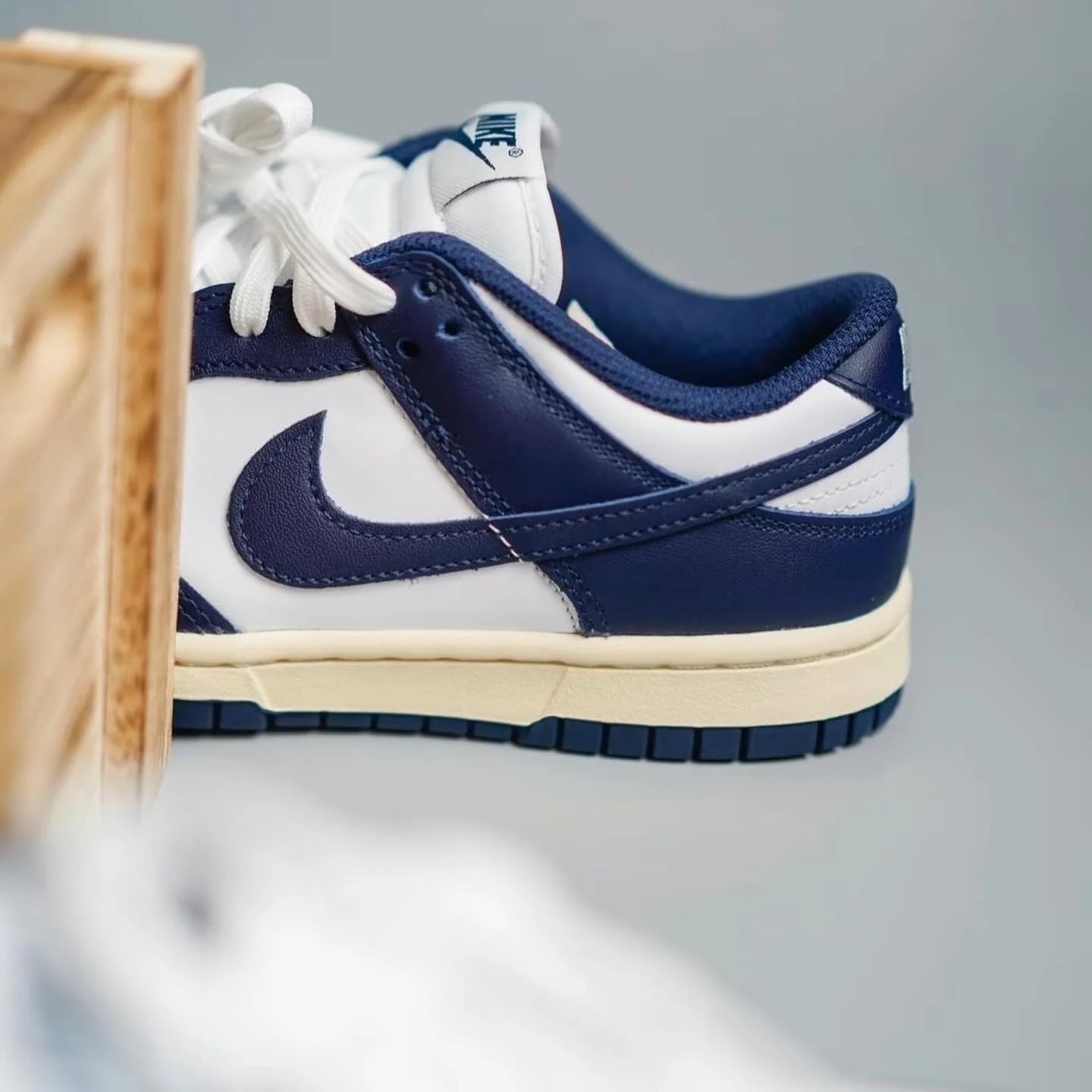 Nike Dunk Low Midnight Navy & White (DD1503-115)
