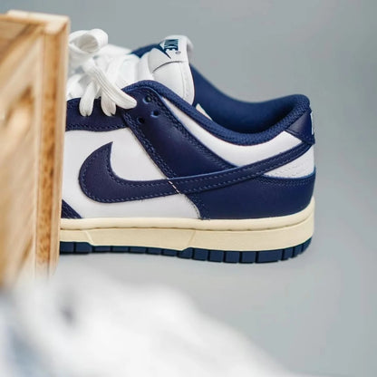 Nike Dunk Low Midnight Navy & White (DD1503-115)