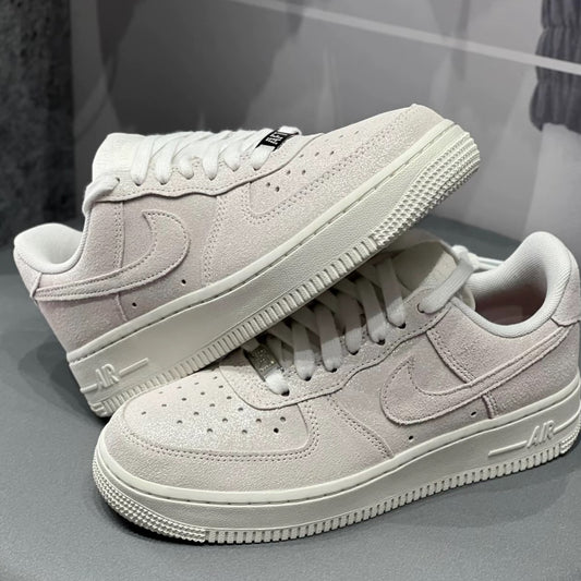 Nike Air Force 1 麂皮灰 (HQ3499-100)