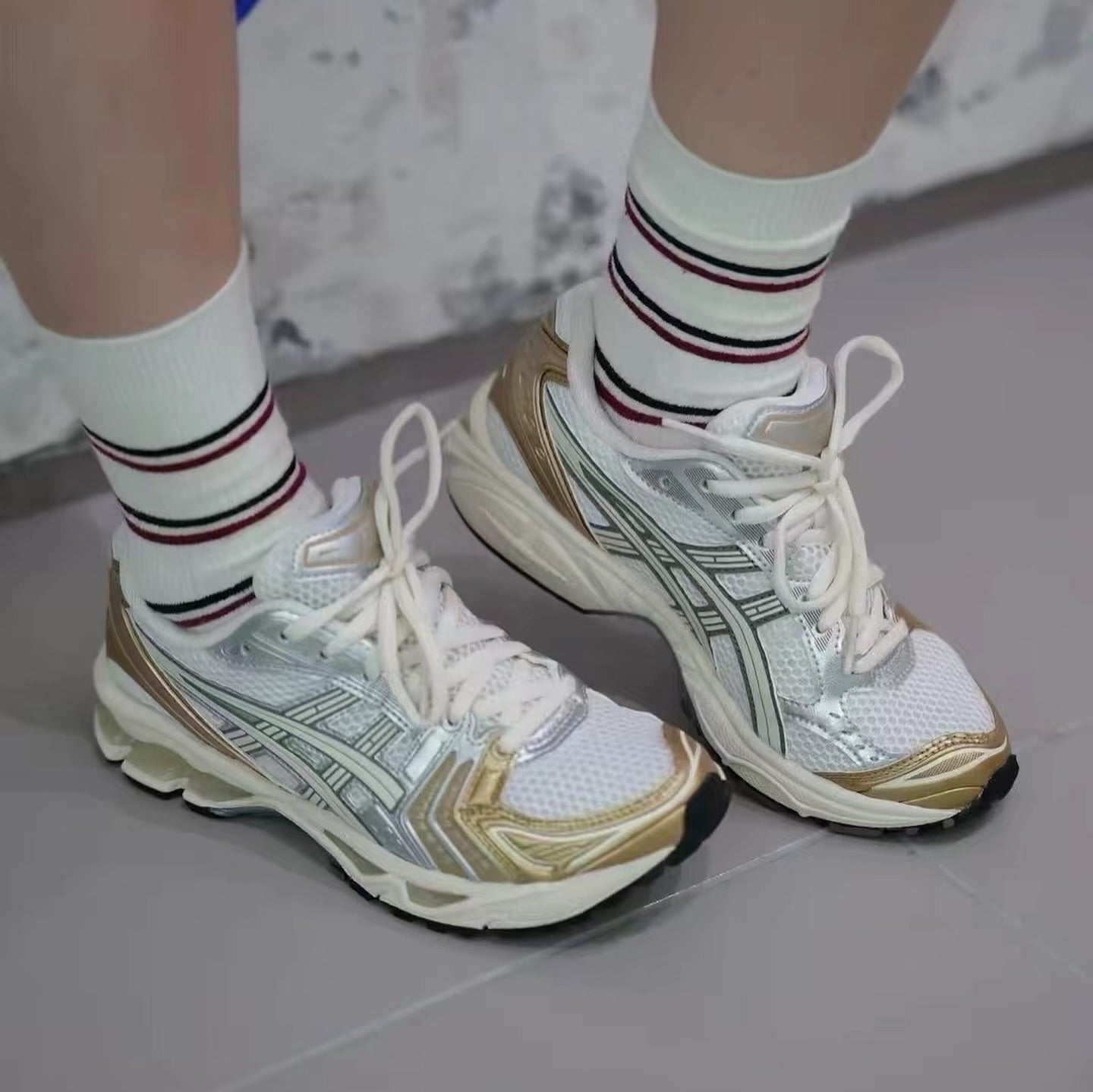 ASICS Gel-Kayano 14 Silver Gold 銀金色 (1203A537-104)