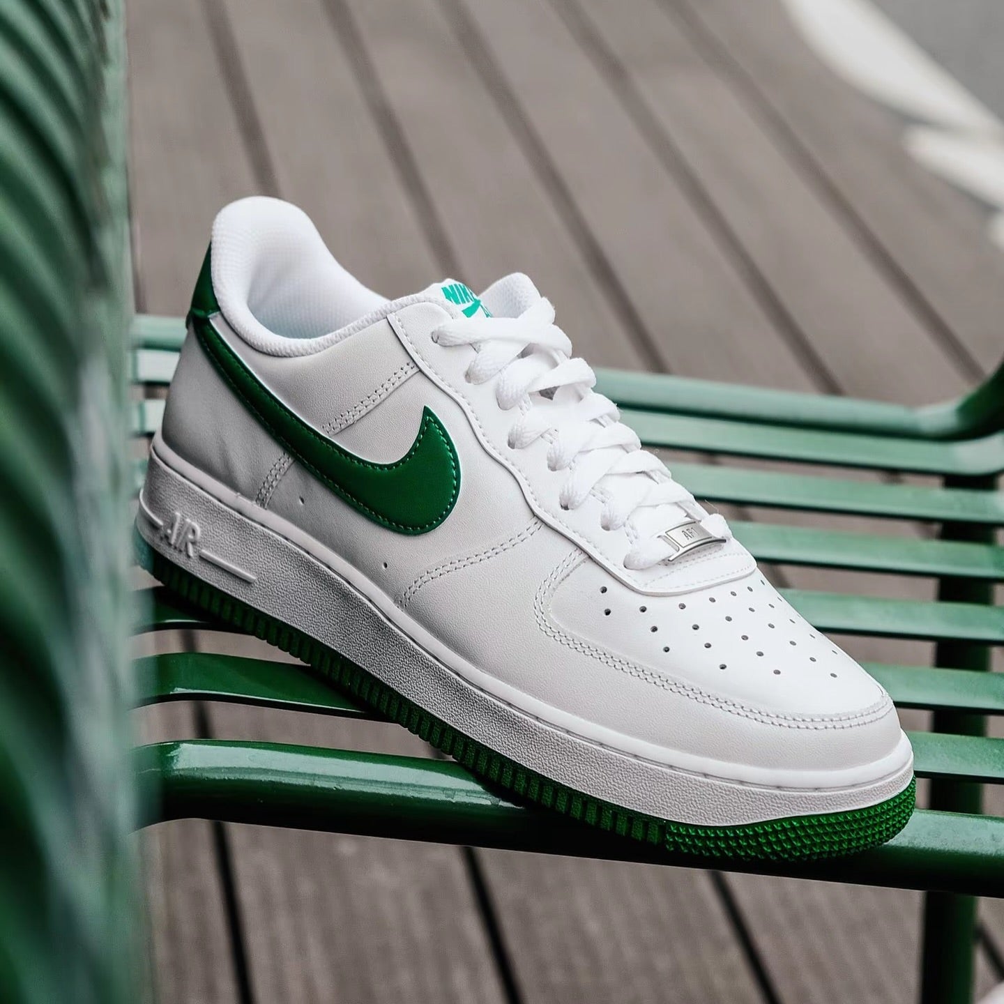 NIKE AIR FORCE 1 LOW WHITE MALACHITE GREEN (FJ4146-102)