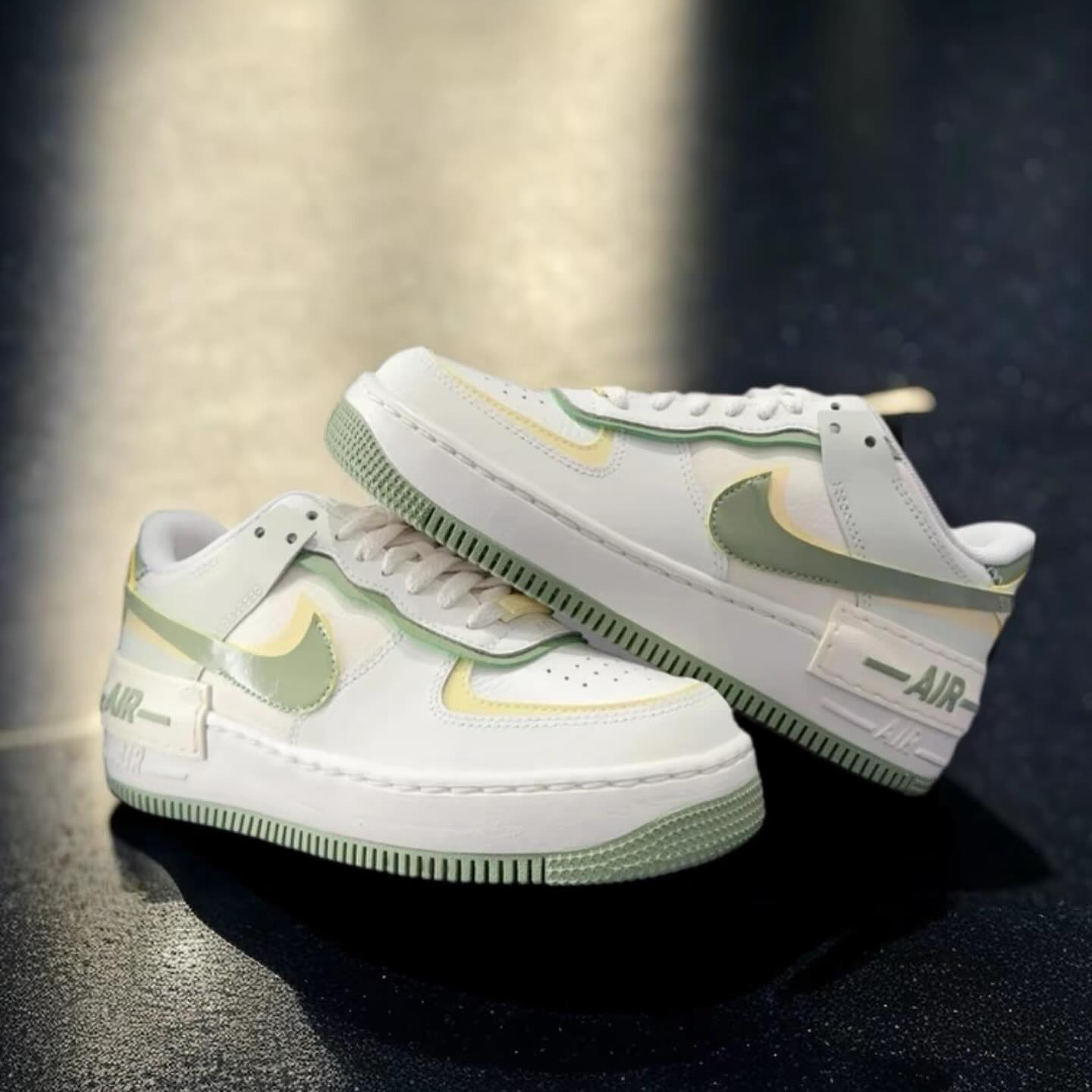 Nike Air Force 1 Low Shadow “Sail & Oil Green (FN6335-101)