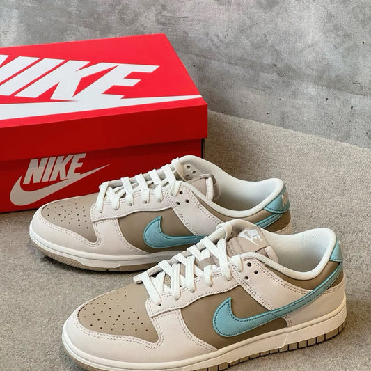 NIKE DUNK LOW “KHAKI/DENIM TURQUOISE” (HQ1175-240)