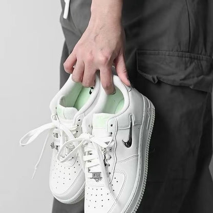 Nike Air Force 1 ‘07 Next Nature 金屬勾 米白薄荷 (FN8540-100)