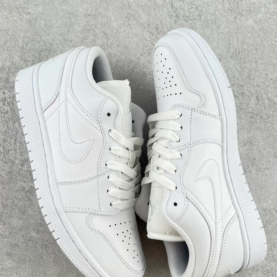 Air Jordan 1 Low 全白 (553558-136)