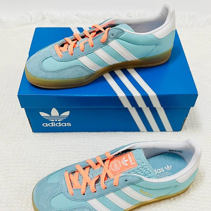 Adidas Originals Gazelle Indoor White Blue (HQ9017)