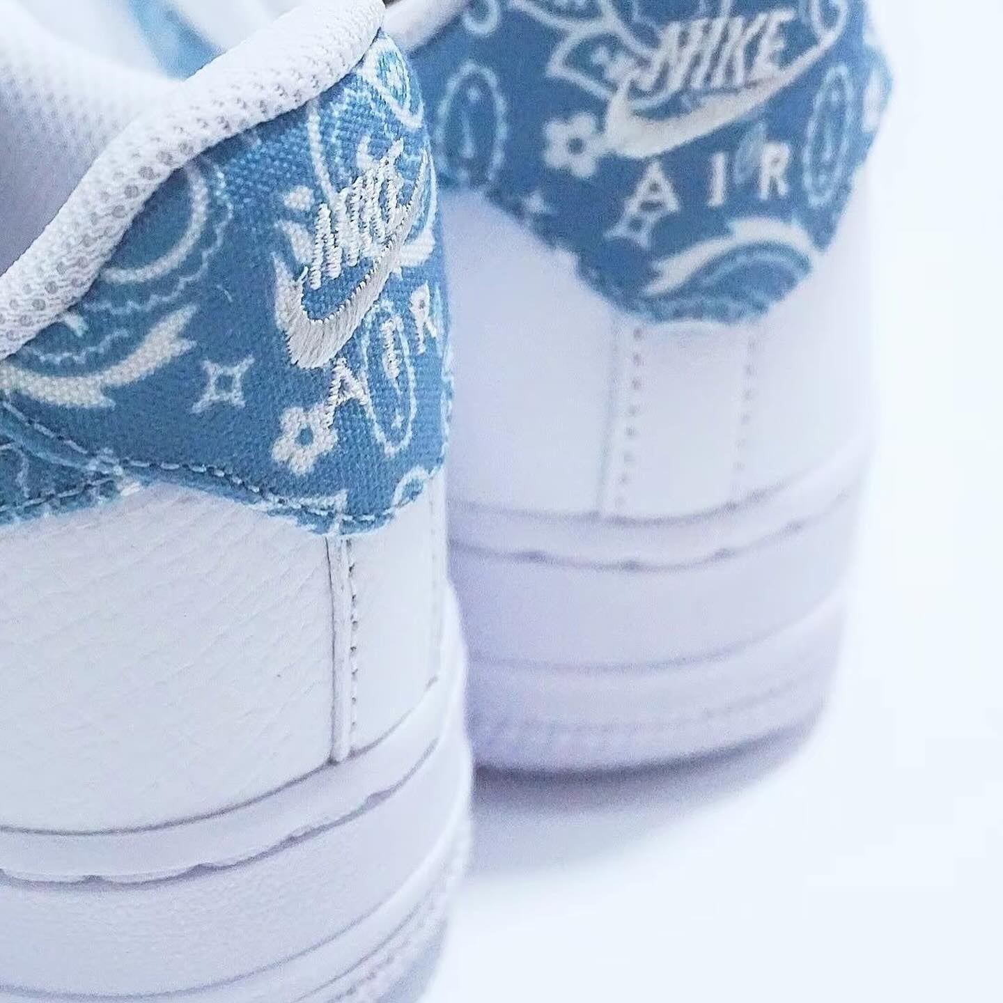 Nike Air Force 1 Low - White Worn Blue Paisley (DH4406-100)