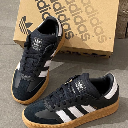 ADIDAS SAMBA XLG黑色焦糖底 (IE1379)