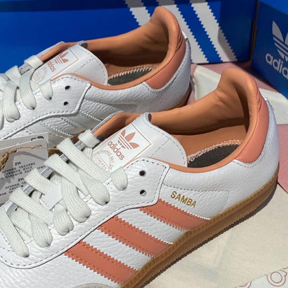 Adidas Originals Samba OG White Pink (IG5932)