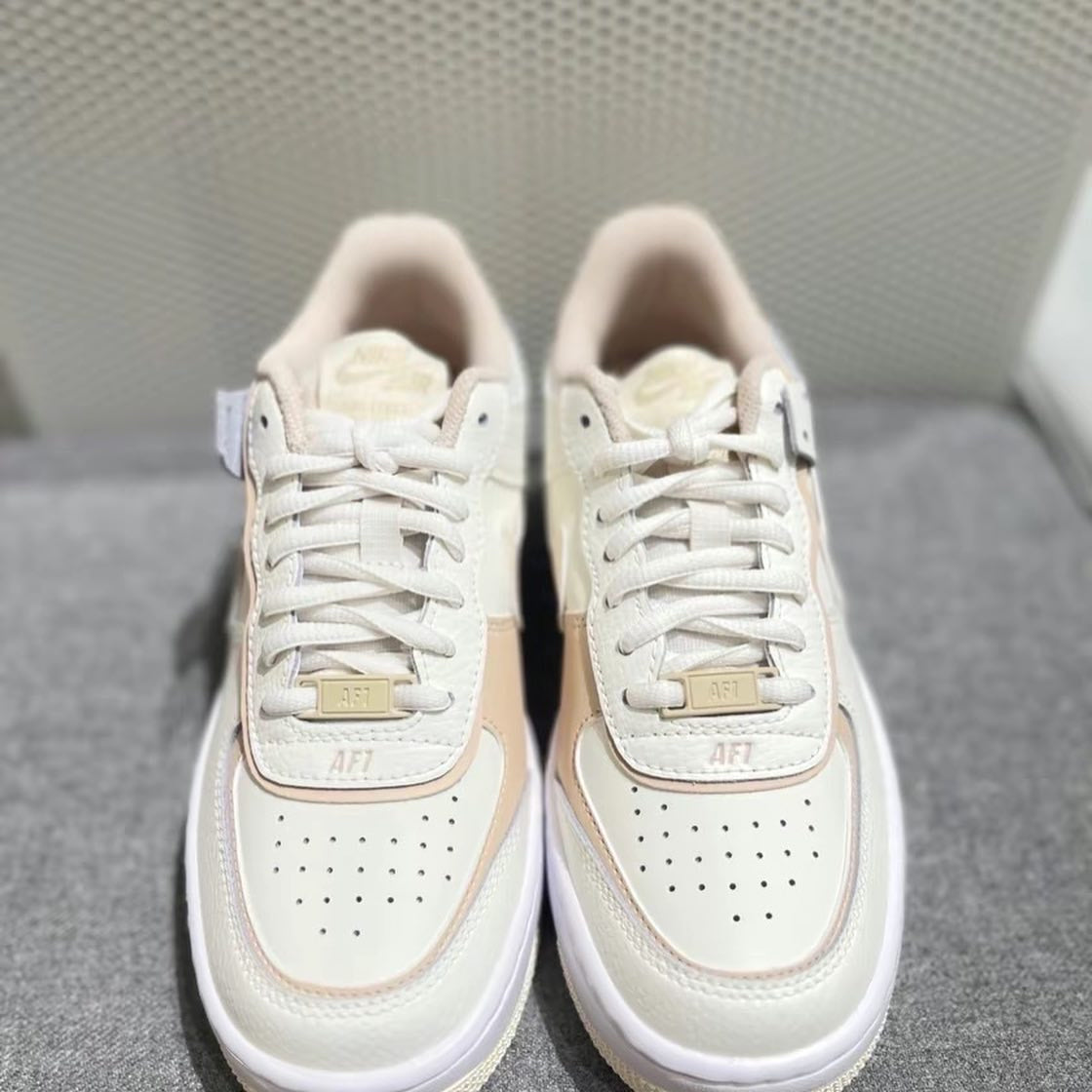 NIKE AIR FORCE 1 奶油白棕 (FQ6871-111)