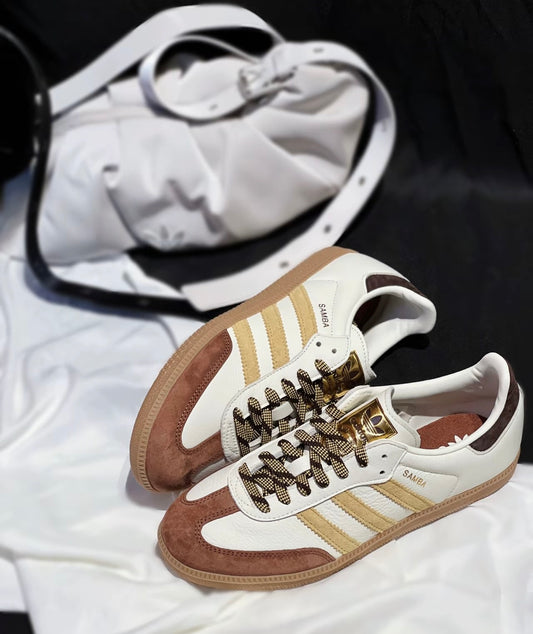 (秋季優惠) Adidas Originals Samba OG 白棕紅 (KI8887)