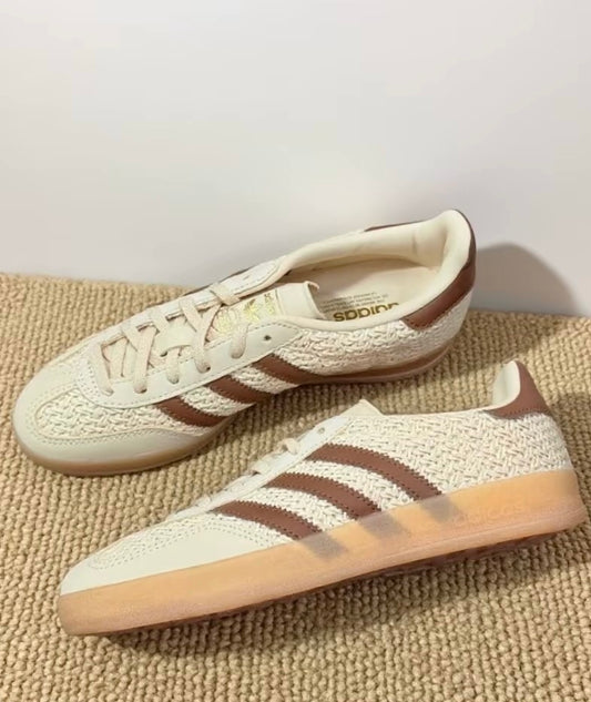 (秋季優惠) Adidas Originals Gazelle Indoor 米棕 (JS1418)