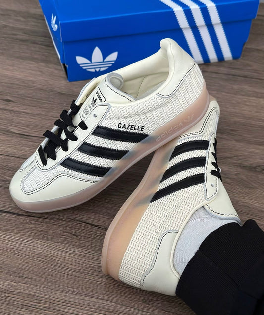(秋季優惠) Adidas Originals Gazelle Indoor 白棕 (JQ7083)
