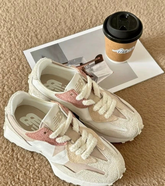 New Balance 327 藕粉米白 (U327WTL)