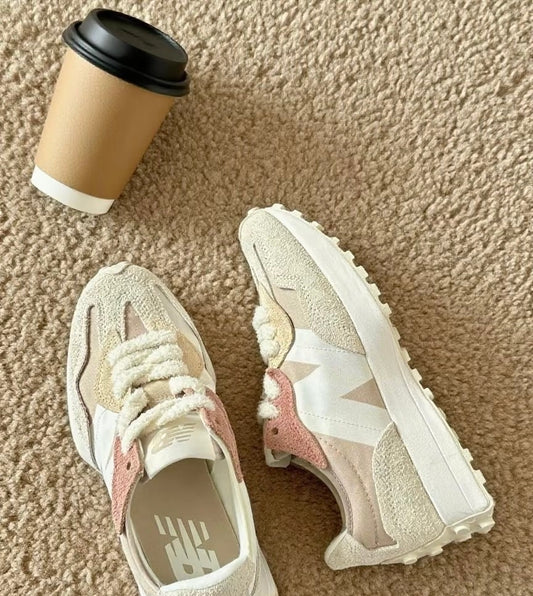New Balance 327 藕粉米白 (U327WTL)