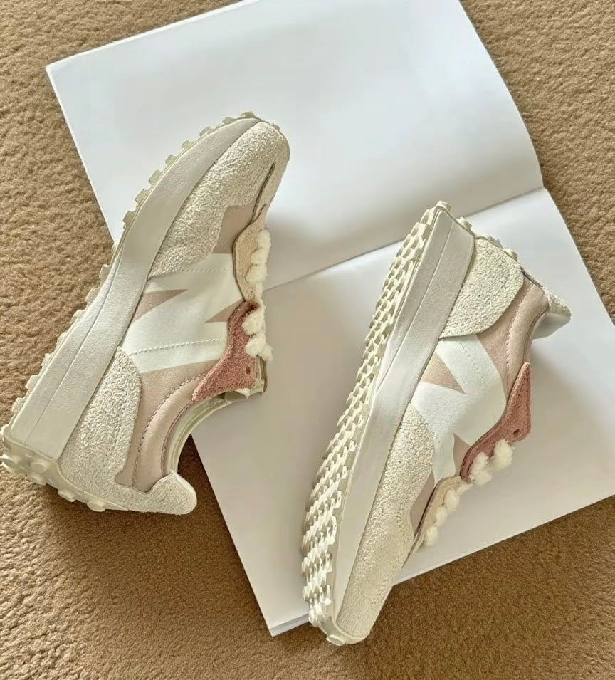 (秋季優惠) New Balance 327 藕粉米白 (U327WTL)