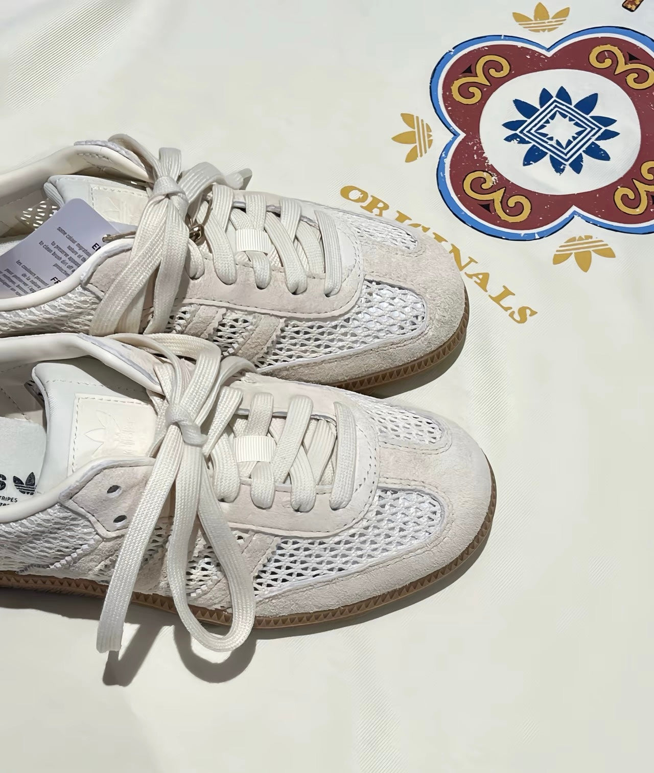 Adidas Originals Samba 白黃 (KK3528)