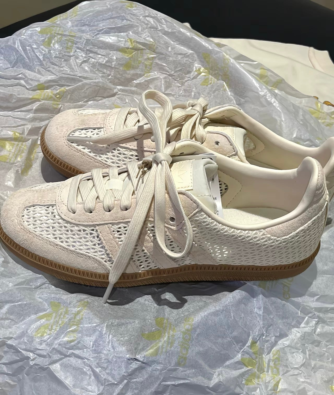 Adidas Originals Samba 白黃 (KK3528)