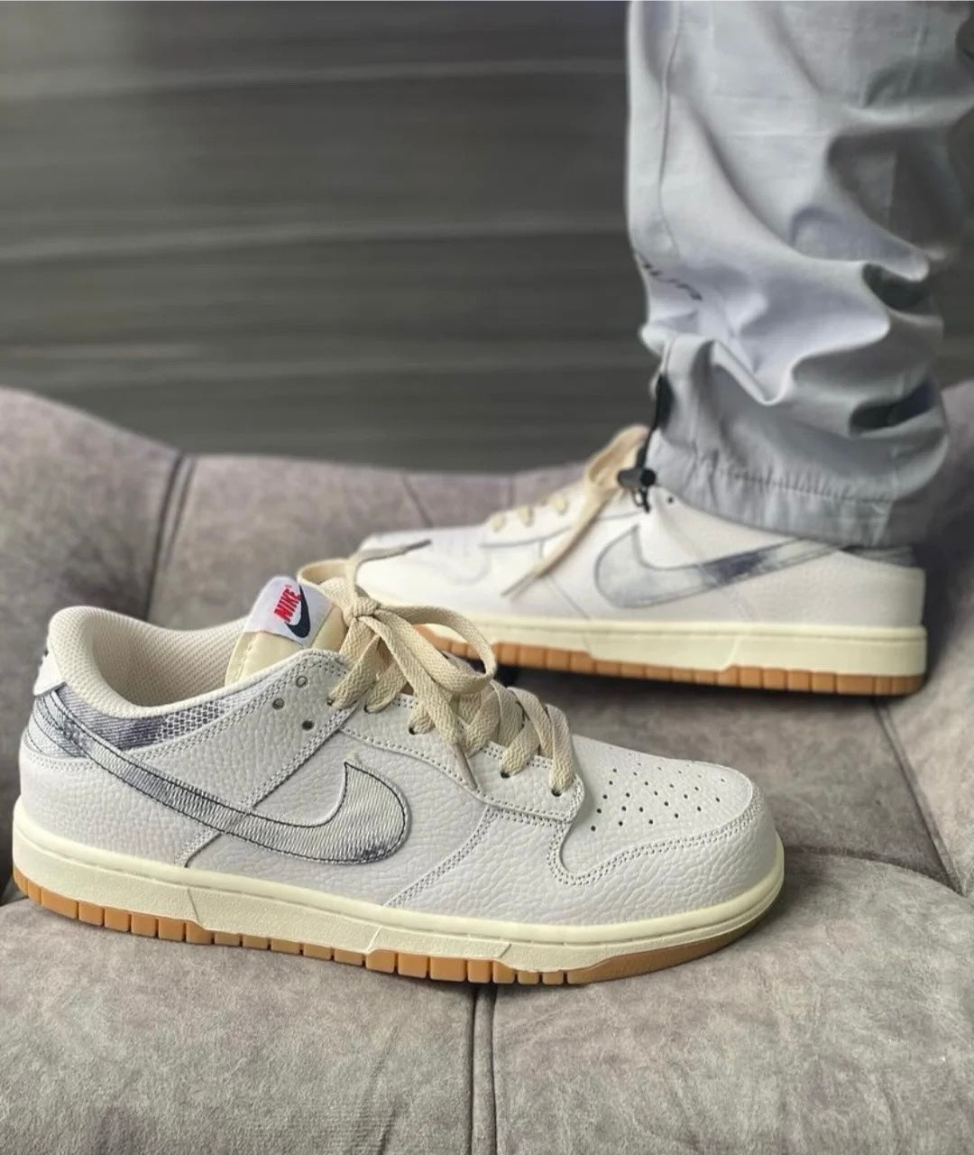 Nike Dunk Low Washed Denim (FN6881-100)