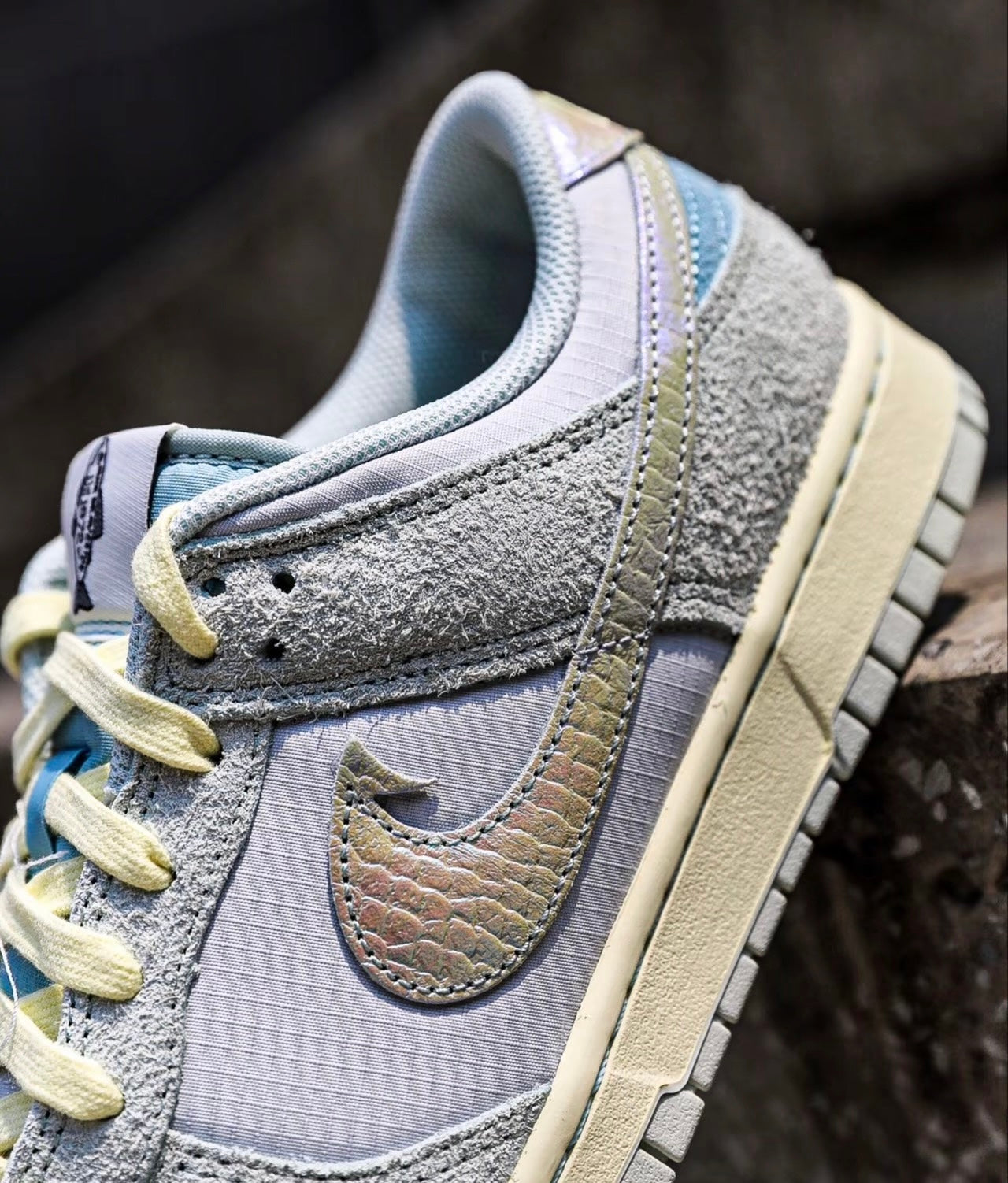 Nike Dunk Low Light Silver & Ocean Bliss (DV7210-001)
