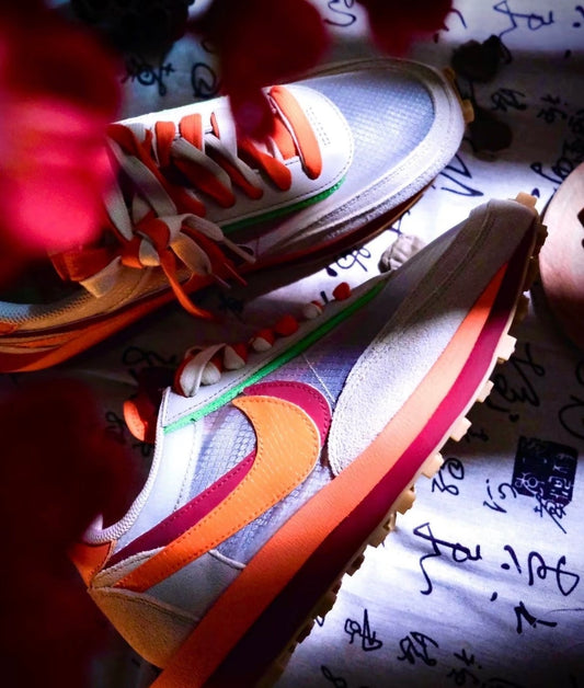 Nike Sacai Clot LDWaffle 白橙 (DH1347-100)