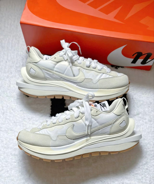 Nike Sacai VaporWaffle White And Gum 米白 (DD1875-100)