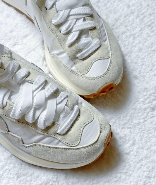 Nike Sacai VaporWaffle White And Gum 米白 (DD1875-100)