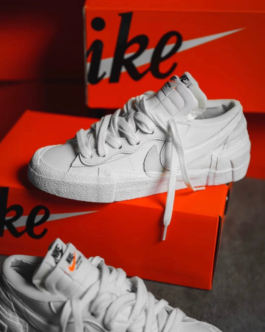 Nike Sacai Blazer White Patent Leather 白色 (DM6443-100)