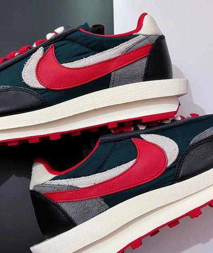 Nike Sacai LDWaffle Midnight Spruce 藍紅 (DJ4877-300)