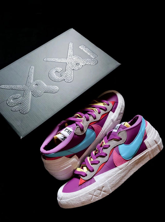 Nike Sacai Blazer Purple Dusk 紫色 (DM7901-500)