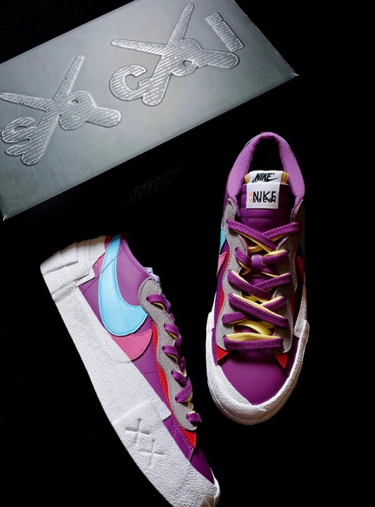 Nike Sacai Blazer Purple Dusk 紫色 (DM7901-500)