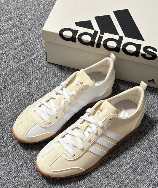 Adidas VS JOG 2.0 米白 (JI2435)