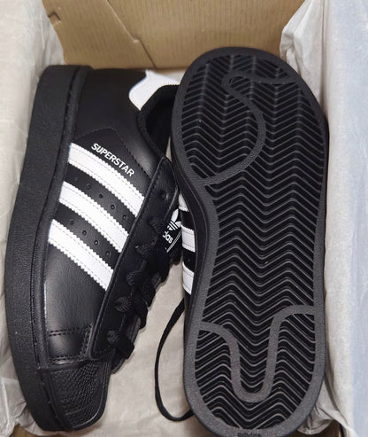 Adidas Originals Superstar 黑白 (JI0079)