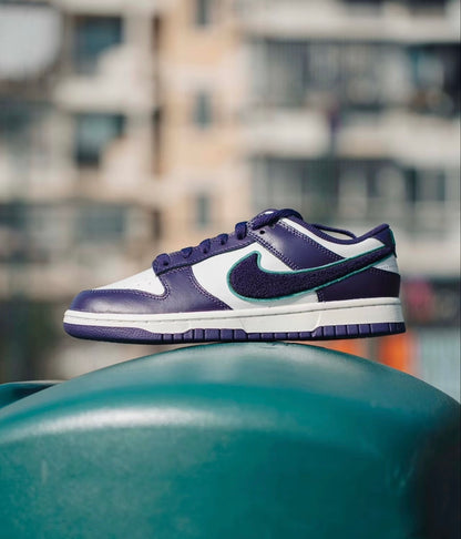 Nike Dunk Low Chenille Swoosh Purple 紫色 (DQ7683-100)