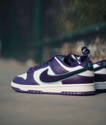 Nike Dunk Low Chenille Swoosh Purple 紫色 (DQ7683-100)