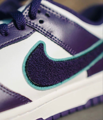 Nike Dunk Low Chenille Swoosh Purple 紫色 (DQ7683-100)